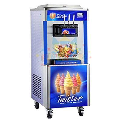 China Commercial Bakery Professional Customization Stainless Steel Soft Ice Cream Machine High Quality With Stand for sale