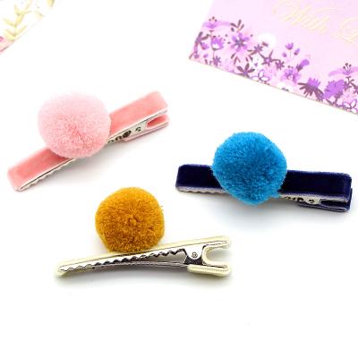 China Fashion Women Hair Tie Ribbon Hair Clip For Women Plastic Bow Hair Clip for sale