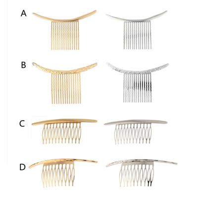 China Wholesale Hair Comb Hair Decoration Alloy Hair Decoration Metal Hair Charm Comb With Beads for sale