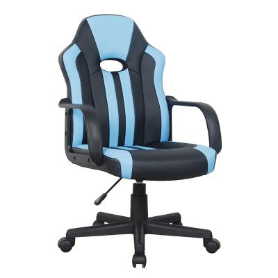 China (Size) 100mm air adjustable high quality lever 300 nylon flat legs leather modern racing raclining luxury gaming chair for sale