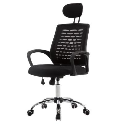 China (Size)High Quality Adjustable Mesh Ergonomic Office Chairs Black Color Office Manager Chair Comfortable Seat Office Chair With Headrest for sale