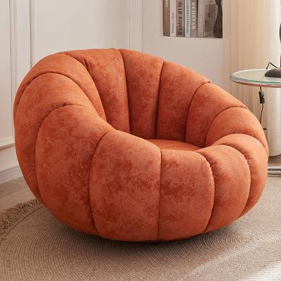 China Luxury Storage Pumpkin Sofa Single Comfort Level Sofa For Living Room for sale