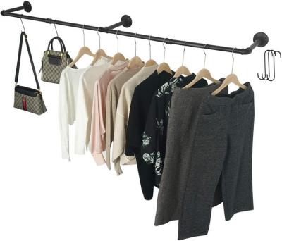 China Heavy Duty Clothing Garment Rack Hanging Stand Clothes Simple Houseware Clothing Garment Rack Pipe Clothes Drying Rack à venda