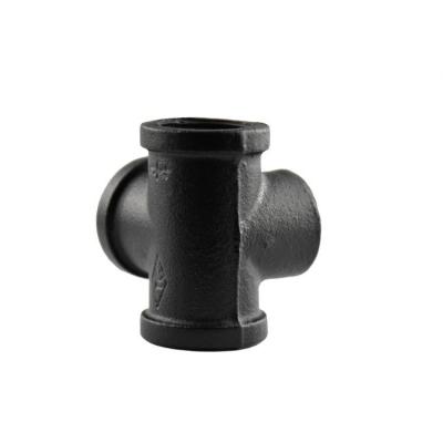 China Black Malleable Cast Iron Fittings Black 4CH Pipe Fittings Products en venta