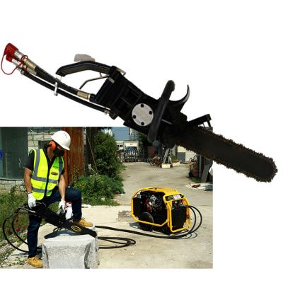 China Concrete Factory Supply DS12 Portable Hydraulic Rock Cutter Diamond Chain Saw for sale