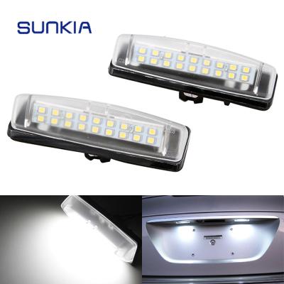 China SUNKIA LED License Plate Lamp for Toyota/Lexus/Mistubish with E-mark LPL-030403 for sale