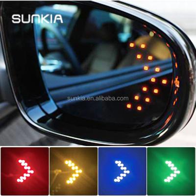 China Hot Selling Special Design Car Styling 14 Arrow SMD LED Turn Signal Light For Car Rear View Mirror 14 SMD LED Turn Signal Light for sale