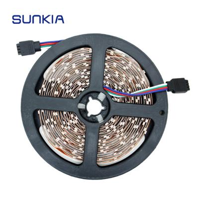 China Plastic and Metal 3528 SMD 5M/Roll 60LED/M 300 Waterproof Flexible LED Strip Light 12V Motorcycle Led Strip Light 12v for sale