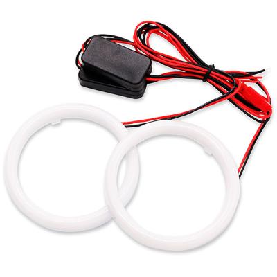 China Car Lighting COB 2835 SMD Amber Blue Pink Car Green Red White LED Angel Eye Ring Light For Car Headlight Halo Fog Lamp for sale