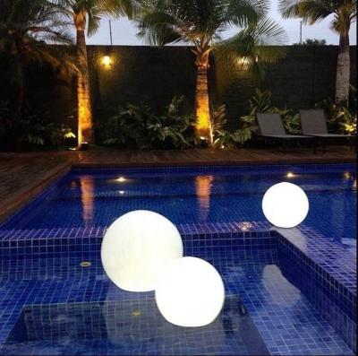 China Wholesale Modern Plastic Waterproof Outdoor Light Tree Ball Christmas Decoration Garden Floating Solar Ball for sale