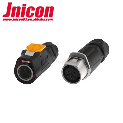 China Power Products IP67 Creative Quick Lock Waterproof Terminal Connector 2Pin To 8Pin 20A Durable Connector for sale