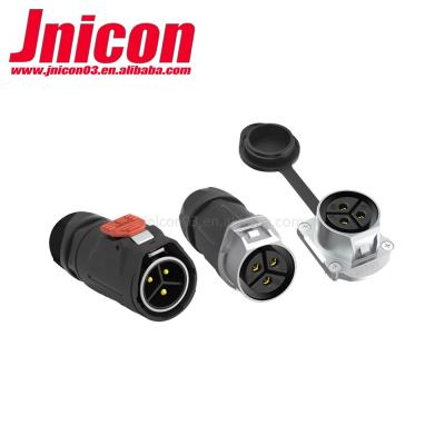 China Jnicon Innovative Series MJ24 2pin 3pin Metal Waterproof Sales Power Product OEM LED Connector for sale