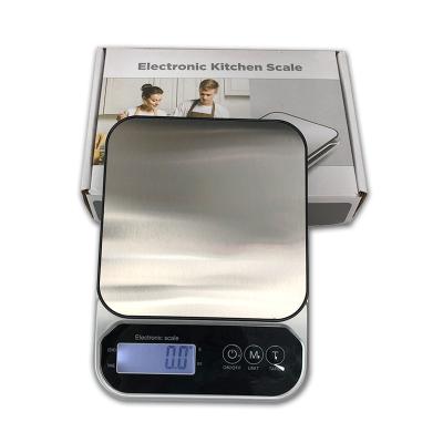 China WITH LID Low Moq Logo Food Stainless Steel Digital Custom Electronic Kitchen Scale for sale