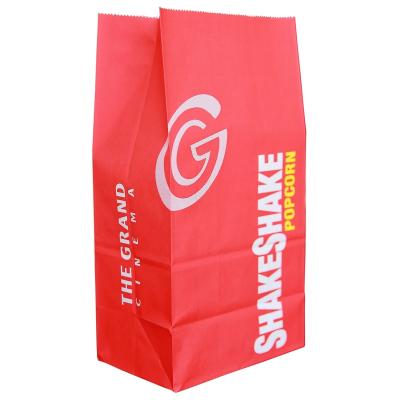 China Recycled Materials Fast Bottom Custom Logo Design Digital Printing Food Grade Kraft Paper Pouch Side Gusset Block Food Packaging China Supply for sale