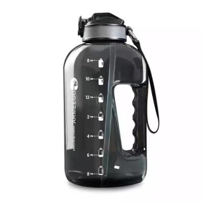 China Viable Custom Logo One Gallon And Half Gallon Water Bottle With Straw 2.2L And 3.78L And 1Gallon Water Bottle With Straw for sale