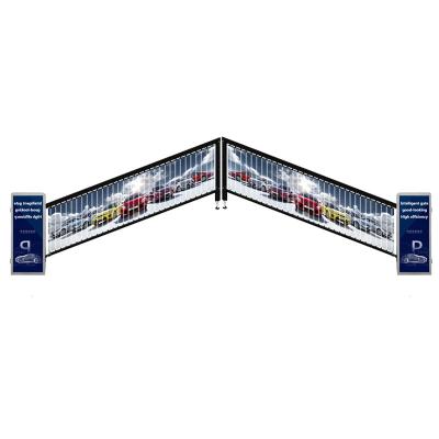 China Newly-Produced Automatic Parking Barrier Gate Outdoor Swing Barrier Gate For Parking for sale