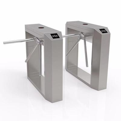 China Automated Ticketing Turnstiles Access Control Tripod Turnstile Gate With Counter Waist High Tripod Turnstiles for sale