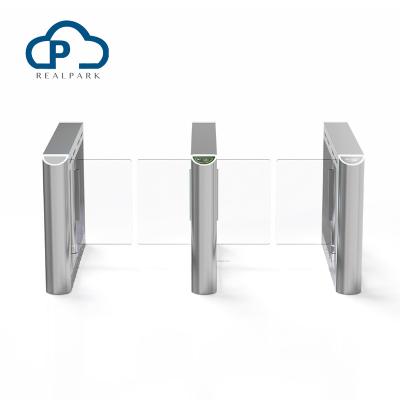 China Rfid Card Reader Automatic Swing Turnstile Gate For Access Control System Office Building for sale