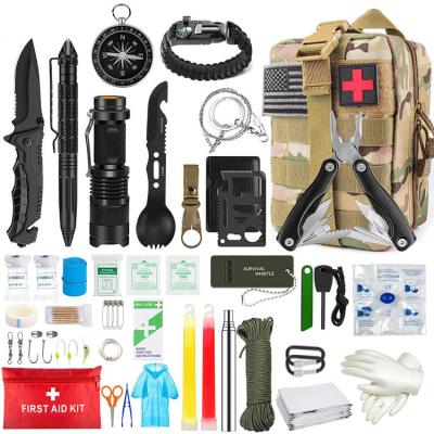 China Wedacraftz Multifunctional Camping Hiking Portable Emergency Medical Equipment Survival First Aid Kit Tactical Pocket for sale