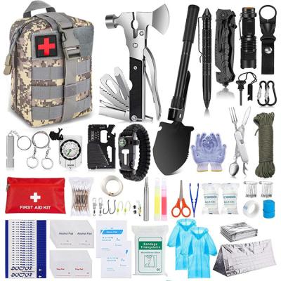 China Wedacraftz OEM Multifunctional SOS First Aid Kit Gear Emergency Professional Outdoor Tactical Survival Kit for Increase Camping for sale