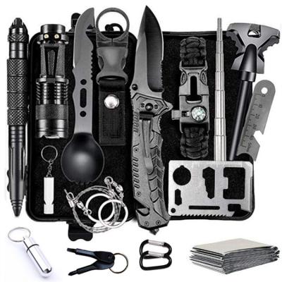 China Wedacraftz OEM ODM Survival Multifunction Professional Outdoor Car SOS Rescue Tool Kit Camping Kit for sale