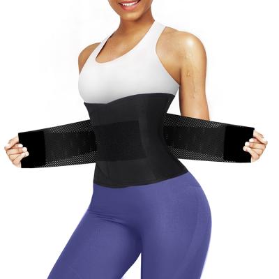 China Antibacterial Custom Waist Cincher Belly Slimming Weight Loss Waist Trainer Tummy Control Sport Sweat Women Shaper for sale