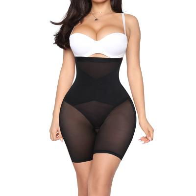 China Women Body Shaper Women Body Shaper Waist Trainer Leggings Belly Slimming Butt Firm Push Up Double Control Antibacterial Simple Design for sale