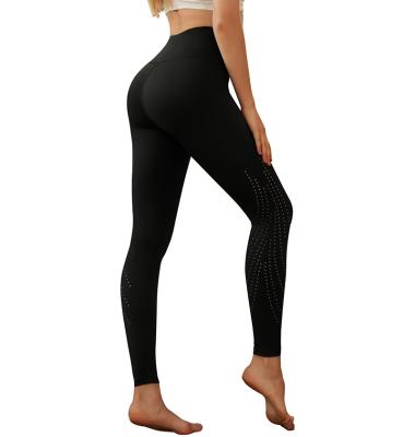 China New Breathable Workout Stretch Sports Wear High-Waist Full-Length Gaiters Pocket Women Yoga Pants for sale