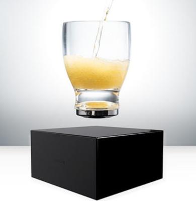 China new wireless rechargeable magnetic levitation  Cocktail Glass cup display racks for sale