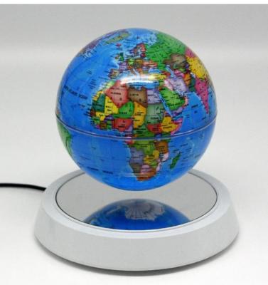 China Magnetic Levitation Floating 6inch  7inch Globe World Map for Desk Decoration Birthday Gifts Home Decor for sale