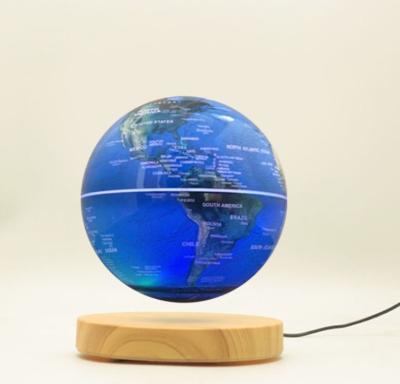 China Magnetic Levitation Floating 6inch 7inch 8inch Globe Rotating World Map - Anti Gravity Globe for Educational Gift for sale