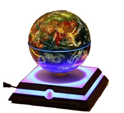 China Magnetic levitation floating  constellation globe world map 6inch for sale