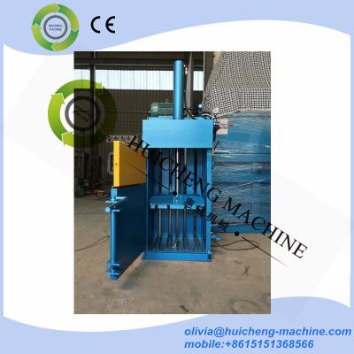 China mini hydraulic waste newspaper scrap small baling machine for sale