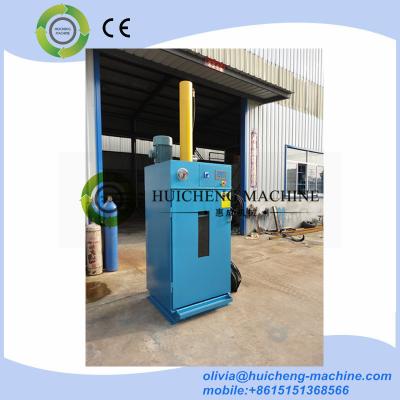 China 55 gallon oil drum baler/oil barrel crusher/ Metal Drum Barrel Baler,Metal Pail Metal Bucket Recycling Press Compactor for sale