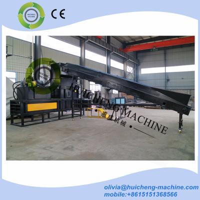 China HUICHENG MACHINE hydraulic corn cob flax core sugar cane bagasse seaweed press bagging baling machine for sale