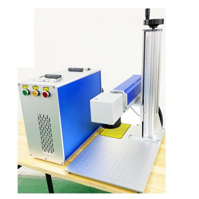 China 3D Mopa Laser Engraving Machine 60W Color Fiber Laser Marking Air Cooled Deep Engraving Engraving Machine with EZCAD 3 Software for sale