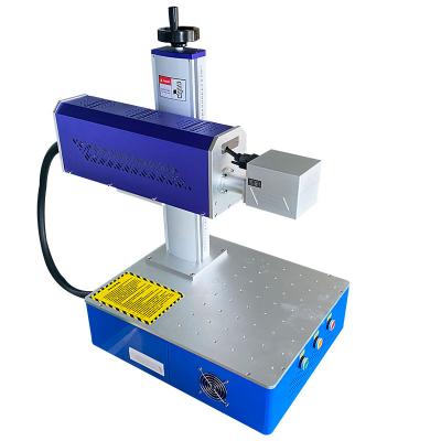 China DAVI 40W Air Cooled CO2 Metal Pipe Laser Marking Machine For Nonmetal Wood Acrylic Morocco Paper Optional for sale