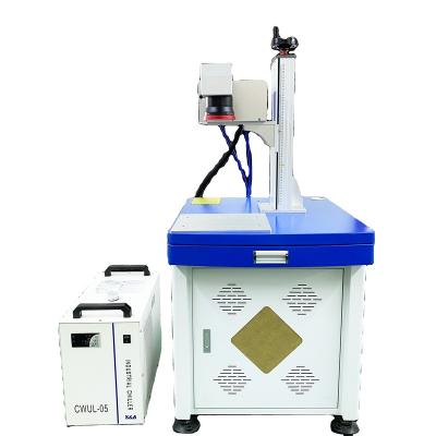 China Air Cooling 3W 5W 10W 15W Air Cooled Portable Dynamic UV 3d Laser Marking Machine For Plastics for sale