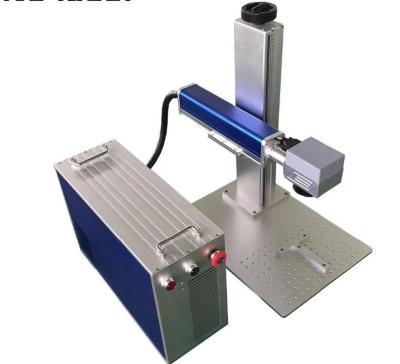 China Air Cooled Small Portable Fiber Marking Machine For Metal 20W 30W 50W Max Price RAYCUS JPT Fiber Laser Marker for sale