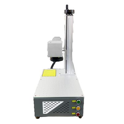 China Air Cooled Fiber Optic Machine Metal Marking Laser Marking Machine Fiber Optic Laser Engraving Marking Machine for sale