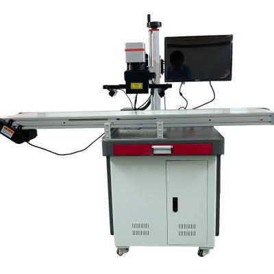 China Air Cooled 20W, 30W, 50W, 100W Portable Desktop Fiber Laser Marking Machine for sale