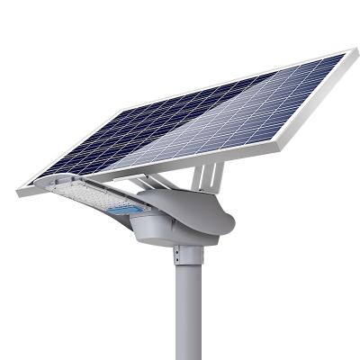 China 60w ip65 solar street lights new automatic outdoor waterproof smart split 60w ip65 led solar street light for sale