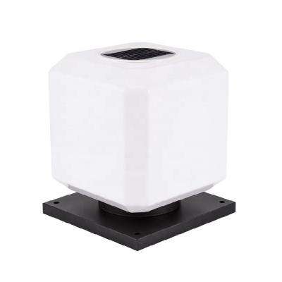 China 2w 3.5w Style 2w 3.5w Acrylic Waterproof Outdoor Minimalist Garden Post Solar Pillar Base Pathway Square Led Base Pathway Pillar Light for sale