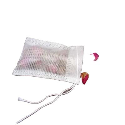 China Gifts 6*8cm 100 Pack Drawstring Tea Bag Nonwoven Disposable Foot Bath Medicine Bag Seasoning Packaging Bag for sale