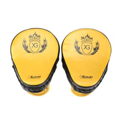 China Good Performance China Manufacturer Wholesale Price Custom Design Damping Focus Pads PU Leather Durable Punching Focus Boxing Gloves for sale