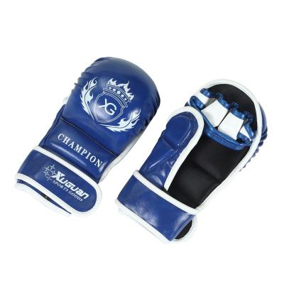 China Trainer Glove Box Packaging Muay Boxing Muay Boxing Gloves Universal Custom Kickboxing Fitness Muay Thai Boxing Training Boxing Twin Punch for sale