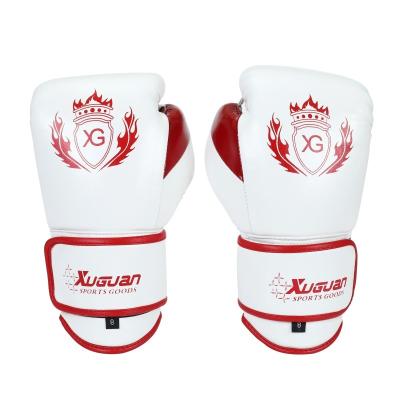 China Universal Pu, PU Leather Kick Boxing MMA Training Boxing Gloves for sale