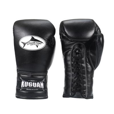 China Bulk Universal Wholesale Lace Up Boxing Gloves Factory Outlet Logo Pu Leather Synthetic Material Custom Punch Boxing Gloves for sale