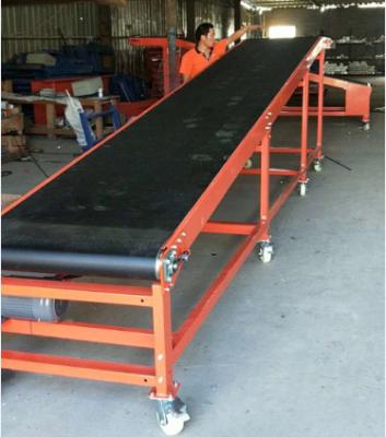 China PVC Fire Resistant Portable Motorized Economical Conveyor Belt Used For Parcel Express And Logistic Company for sale