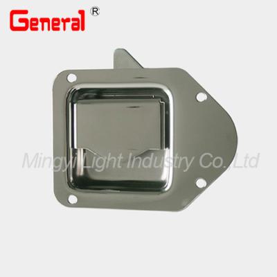 China Mirror Polished 304 304 Stainless Steel Small Vane Latch And Handle Truck Door Lock 50004 for sale